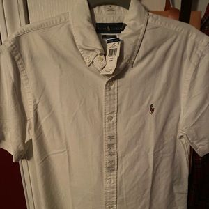 Polo Ralph Lauren short sleeve slim Oxford